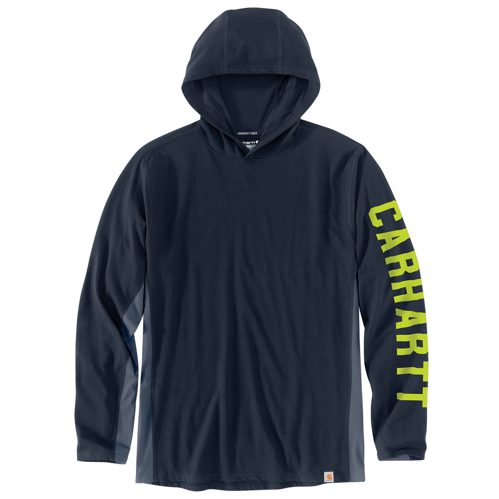プルオーバーカットソー Force Relaxed Fit Midweight Long-Sleeve Logo Graphic Hooded T