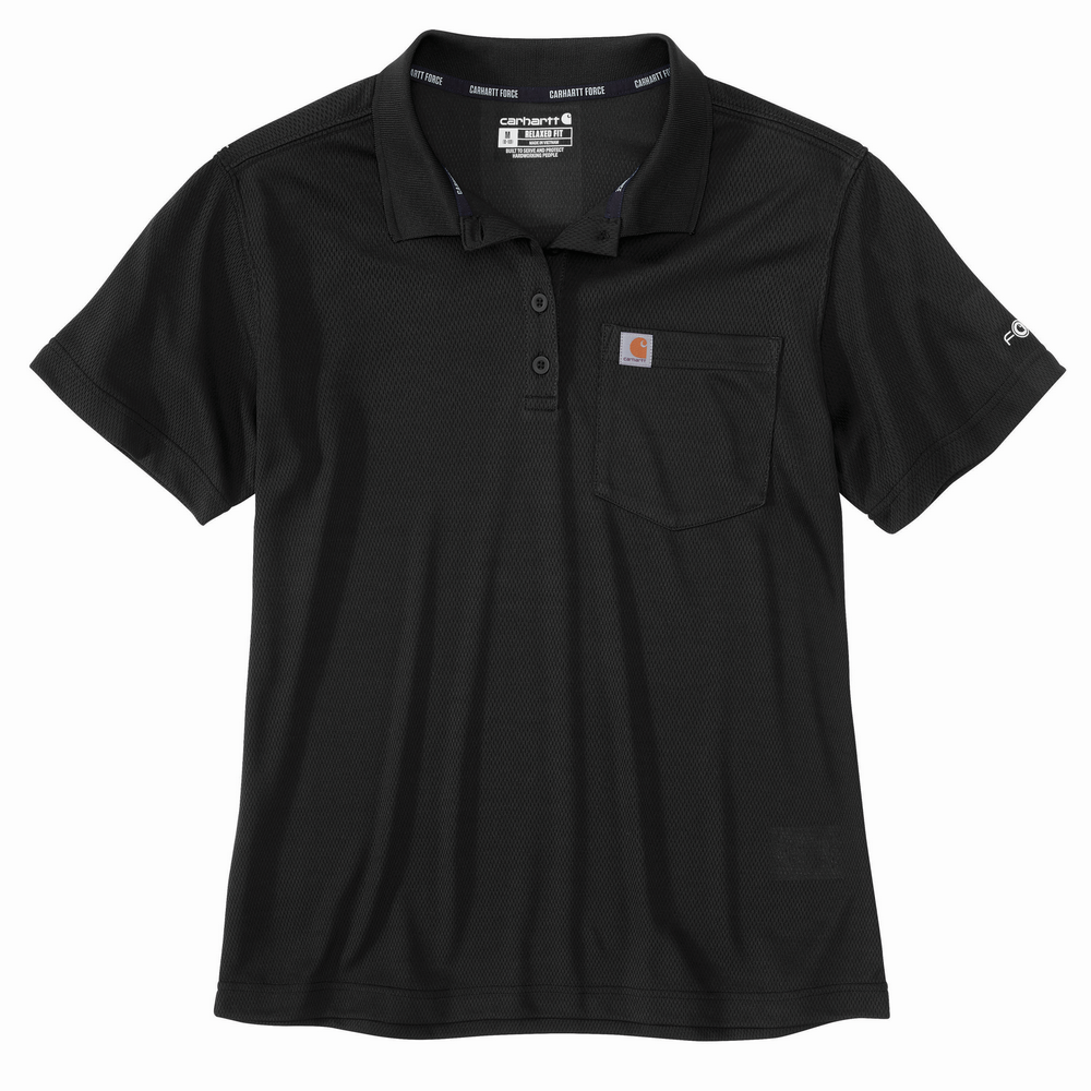 Force Relaxed Fit Lightweight Short-Sleeve Pocket Polo | Carhartt
