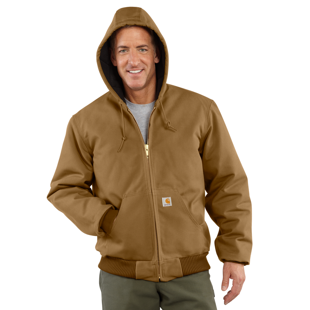 J140 Loose Fit Firm Duck Insulated Flannel-Lined Active Jac