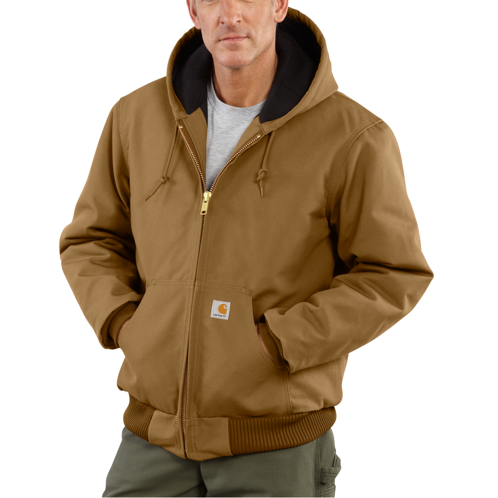 J140 Loose Fit Firm Duck Insulated Flannel-Lined Active Jac