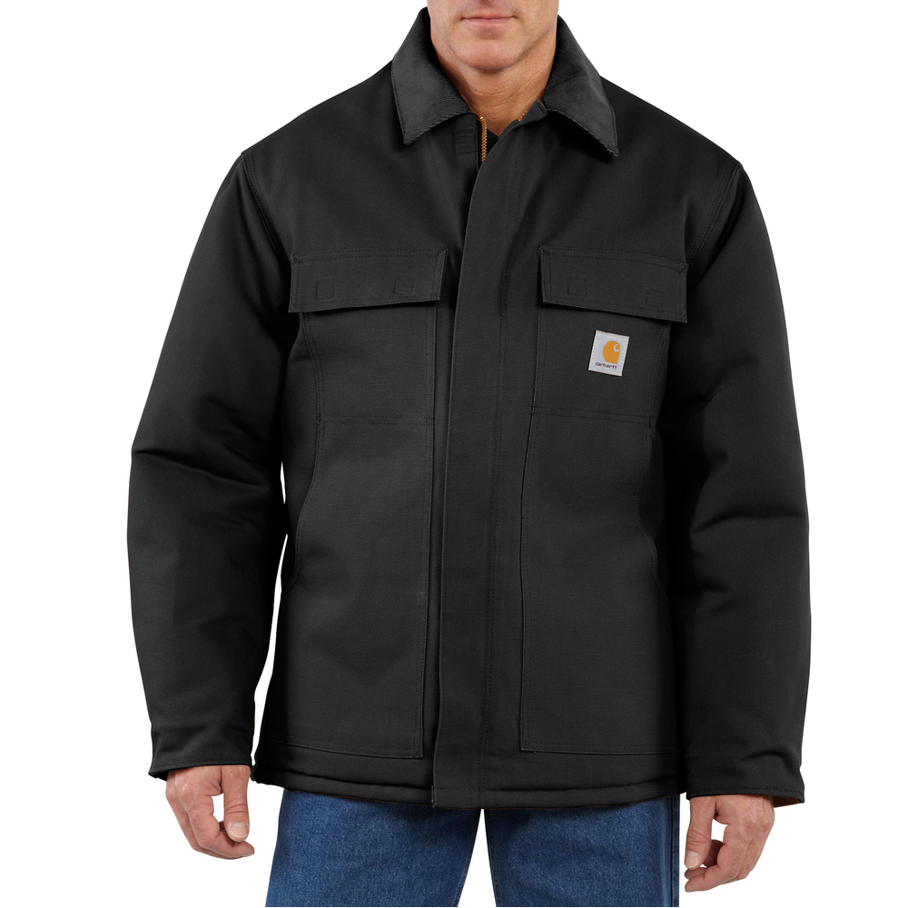 C003 Loose Fit Firm Duck Insulated Traditional Coat | Carhartt
