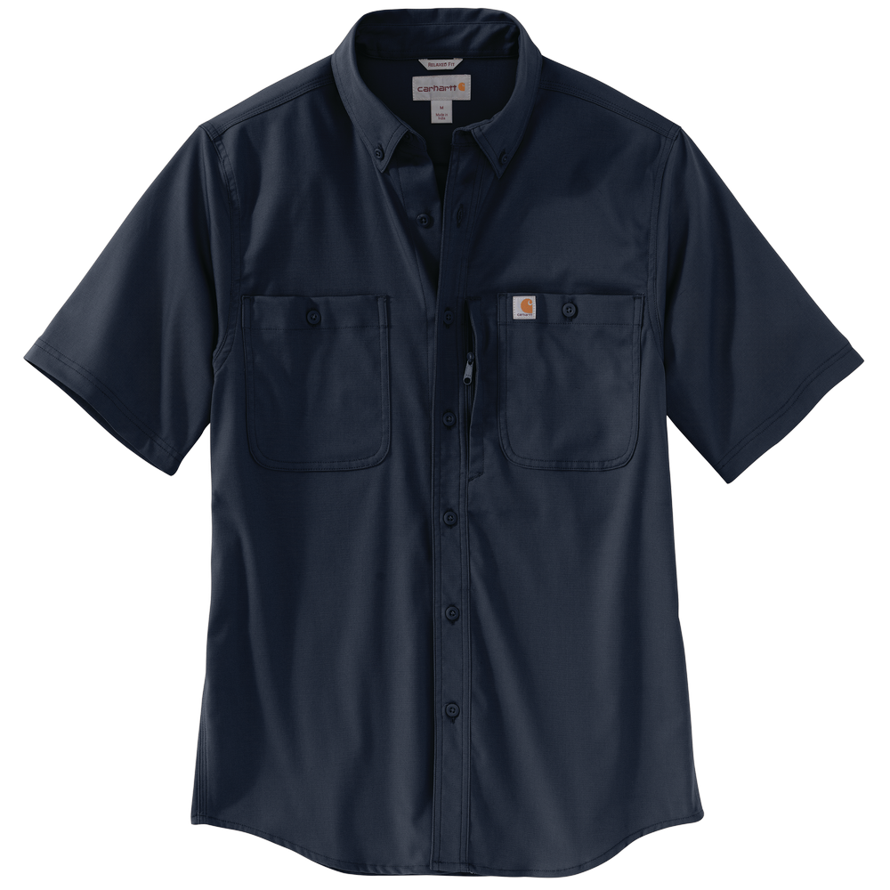 RUGGED PROFESSIONAL™ SERIES Relaxed Fit Canvas Short Sleeve Work