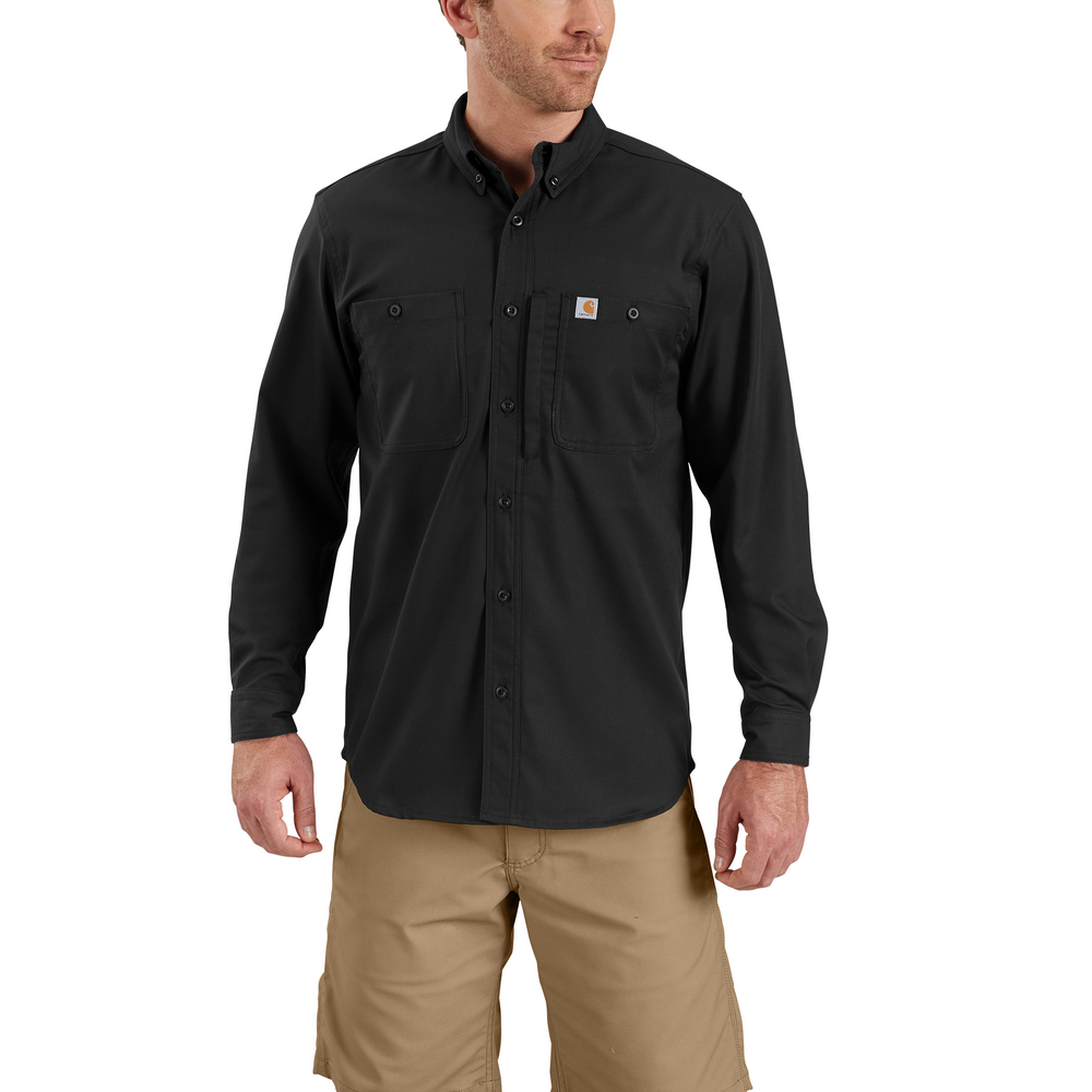 RUGGED PROFESSIONAL™ SERIES Relaxed Fit Canvas Long Sleeve Work