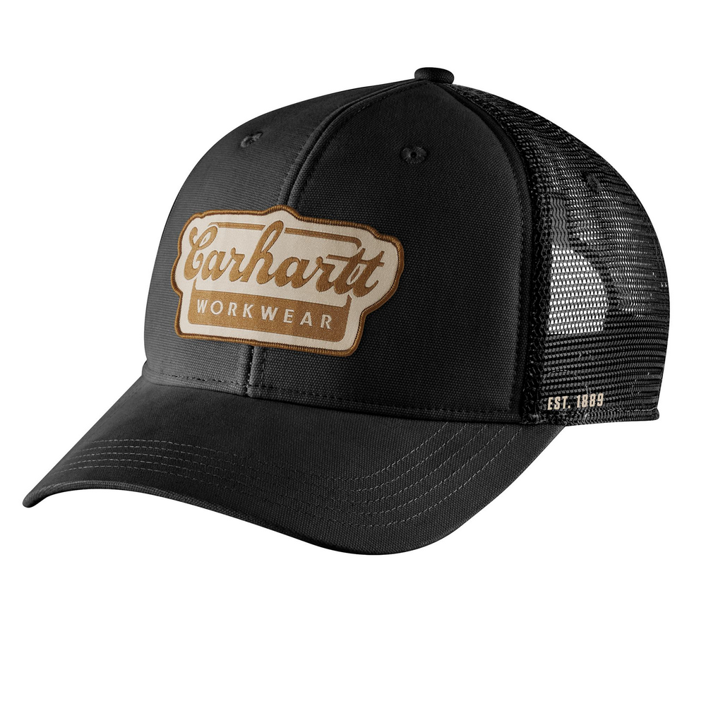 Rugged Flex Twill Mesh-Back Script Patch Cap Carhartt 106738