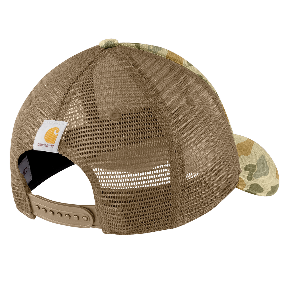 Canvas Mesh-Back Camo Cap Carhartt 106786 – The Workwear Store