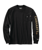 FR Force Irvine Loose LS Camo Graphic T-Shirt - BLK-Black Carhartt 107365