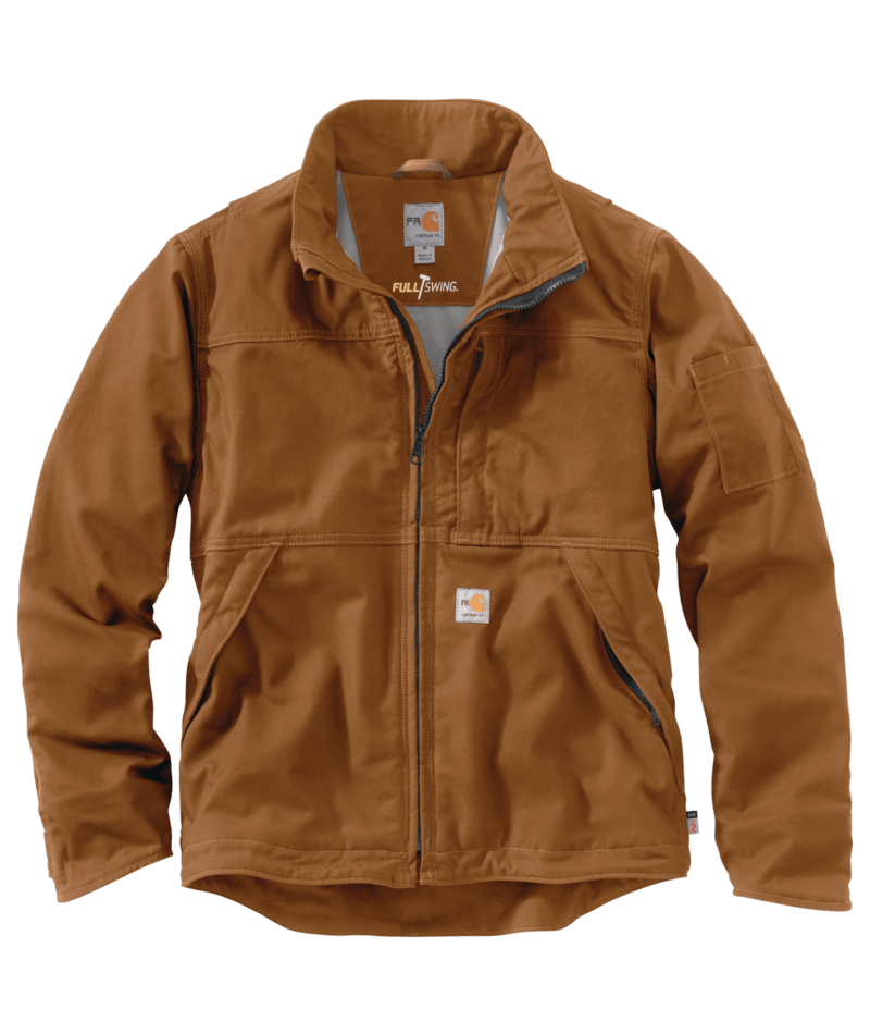 FR QUICK DUCK JACKET - BRN-Carhartt Brown | Carhartt 107618