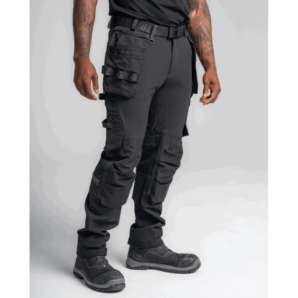 4-Way Stretch Work Pants - 9900-Black | Blaklader 16221644 – The