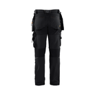 4-Way Stretch Work Pants - 9954-Black/Orange | Blaklader 16221644