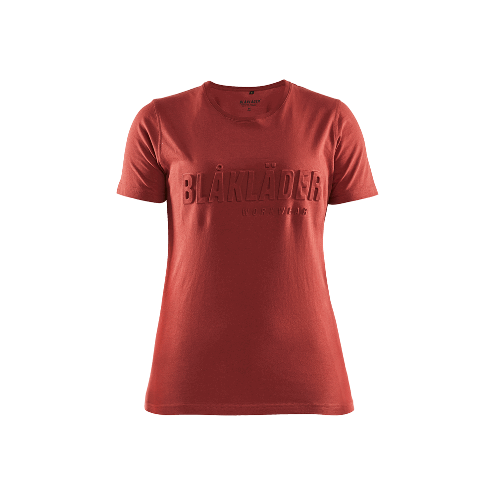 Women'S 3D T-Shirt - 5909- Burned Red | Blaklader 34441042
