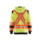 Hi-Vis Zip Sweatshirt - 3399-Yellow Hi-Viz/Black | Blaklader 34481974