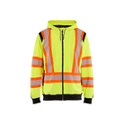 Hi-Vis Zip Sweatshirt - 3399-Yellow Hi-Viz/Black | Blaklader 34481974