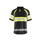 Visibility Polo - 9933-Black/Yellow Hi-Viz | Blaklader 34681051