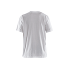 Short Sleeve Branded T-Shirt - 1000-White | Blaklader 35551042