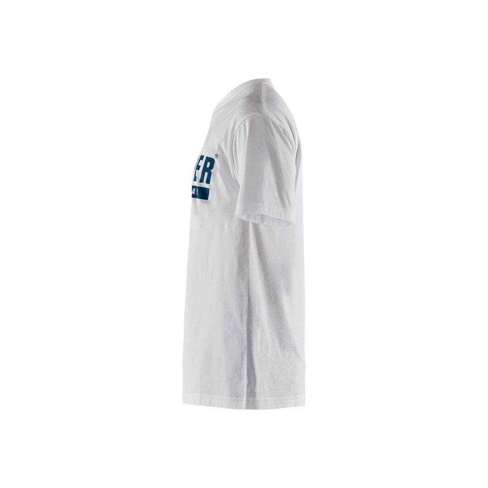 Short Sleeve Branded T-Shirt - 1000-White | Blaklader 35551042