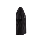 Short Sleeve Branded T-Shirt - 9900-Black | Blaklader 35551042