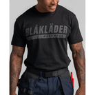 Short Sleeve Branded T-Shirt - 9900-Black | Blaklader 35551042