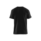 Short Sleeve Branded T-Shirt - 9935-Black/Yellow | Blaklader 35551042
