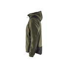 Knitted Fleece Jacket - 4199-Autumn Green/Black | Blaklader 47402536