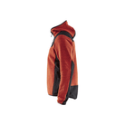 Knitted Fleece Jacket - 5999-Burned Red/Black | Blaklader 47402536