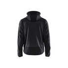 Knitted Fleece Jacket - 9799-Dark Grey/Black | Blaklader 47402536