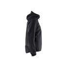 Knitted Fleece Jacket - 9799-Dark Grey/Black | Blaklader 47402536