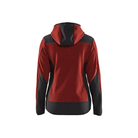 Women'S Knitted Fleece Jacket - 5999-Burned Red/Black | Blaklader 47412536
