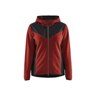 Women'S Knitted Fleece Jacket - 5999-Burned Red/Black | Blaklader 47412536