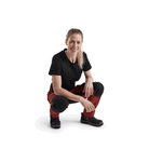 Women'S Service Stretch Pants - 5999-Burned Red/Black | Blaklader 71531845