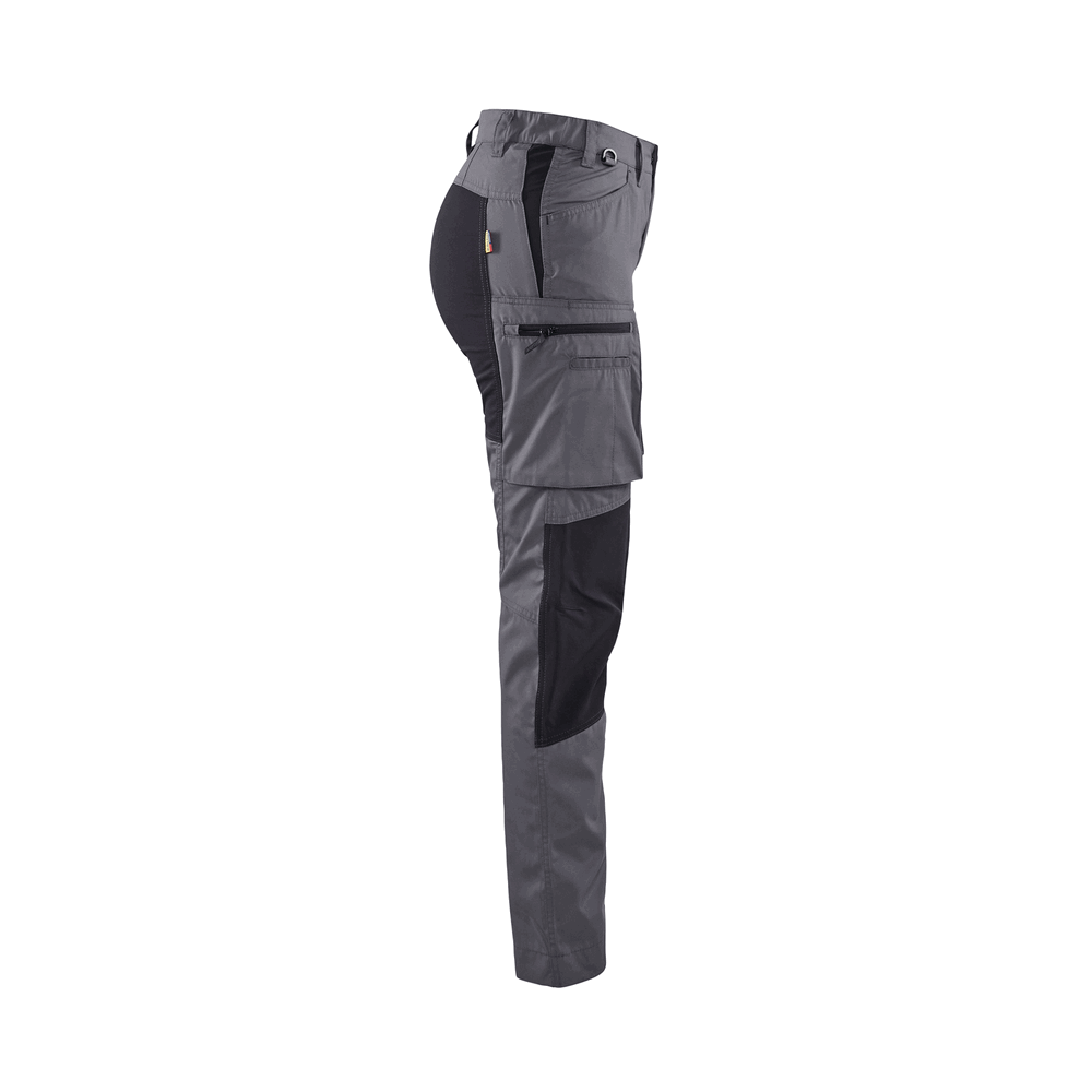 Women'S Service Stretch Pants - 9699-Grey/Black | Blaklader 71531845