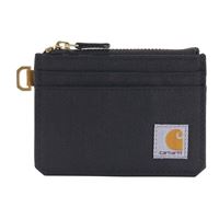 Nylon Duck Zippered Card Keeper Wallet 001-Black | Carhartt B0000668