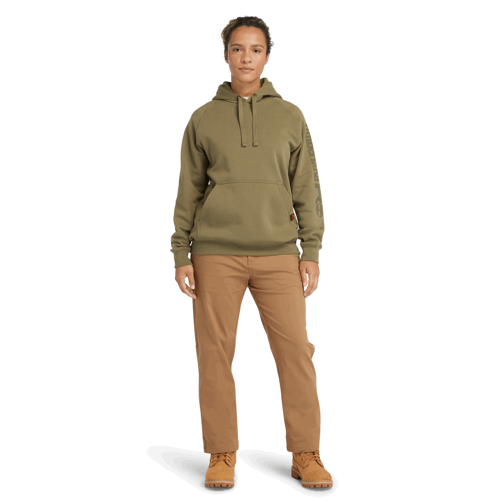 Women's Hood Honcho Sport Hoodie - 360-Burnt Olive | Timberland