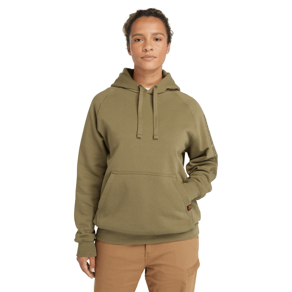 Women's Hood Honcho Sport Hoodie - 360-Burnt Olive | Timberland
