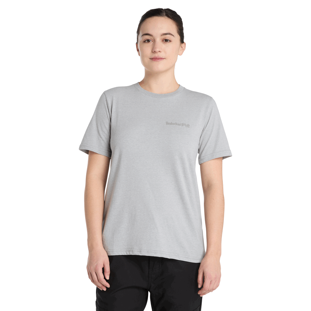 Women's Core T-Shirt  - 052-Medium Grey Heather| Timberland PRO® TB0A6D7X