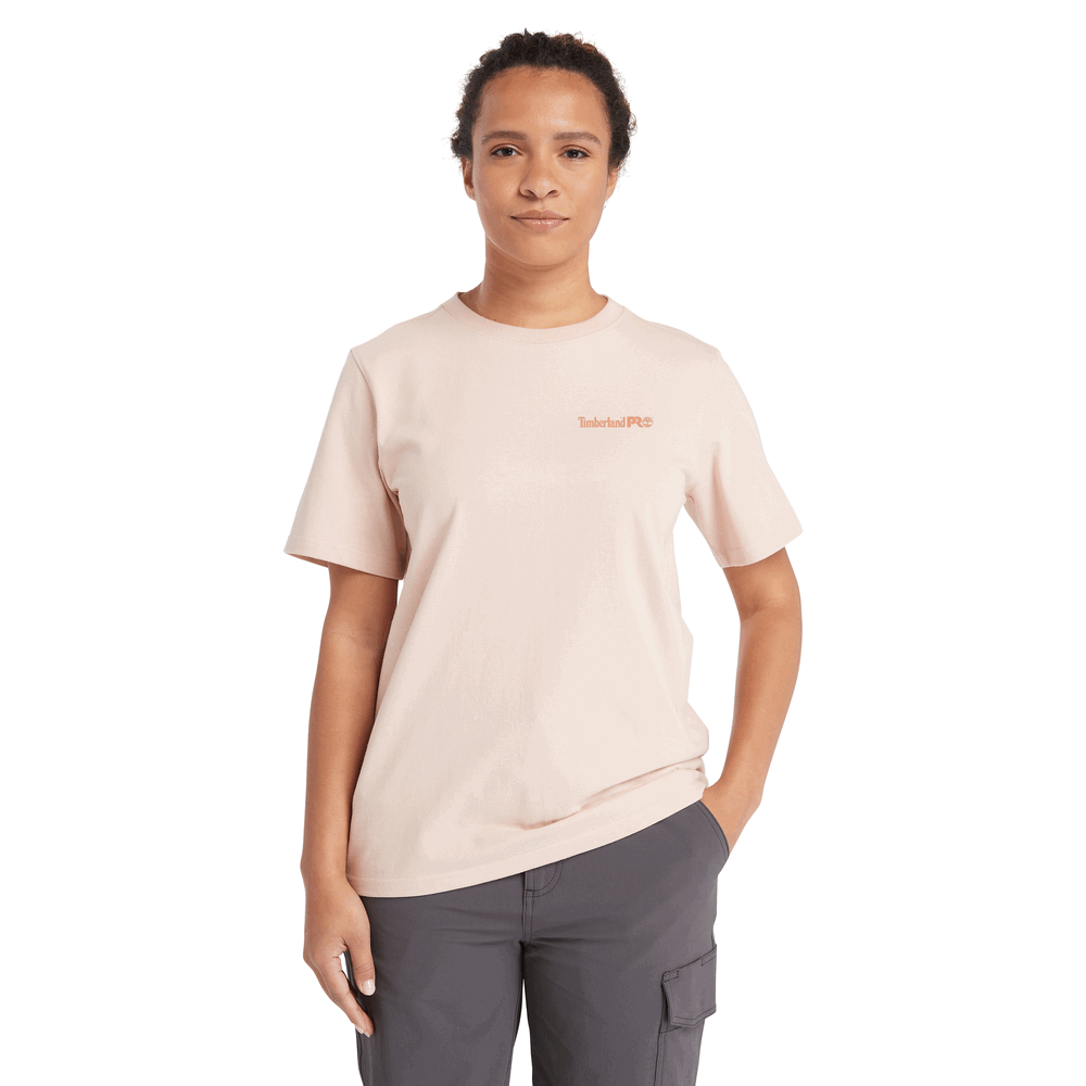 Women's Core T-Shirt - 662-Cameo Rose | Timberland PRO® TB0A6D7X