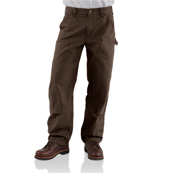 Men's Washed Duck Double Front Work Dungaree | Carhartt B136 – The