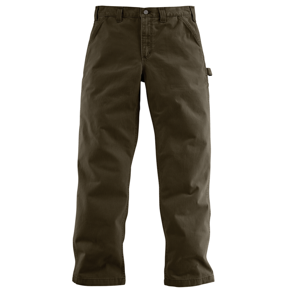 Carhartt Original Dungaree Fit カーキ フェード Carhartt Weathered Duck Dungaree Fit Khaki Work Pants | Boot