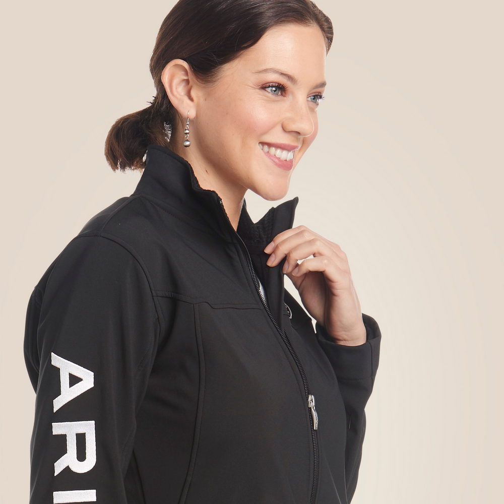 New Team Softshell Jacket - 001-Black | Ariat 10019206