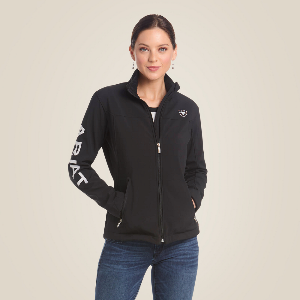 New Team Softshell Jacket - 001-Black | Ariat 10019206