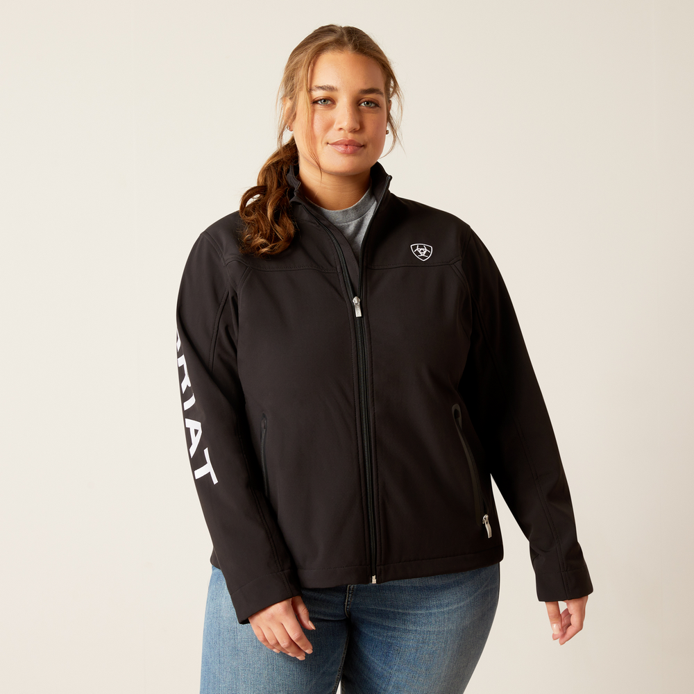 New Team Softshell Jacket - 001-Black | Ariat 10019206