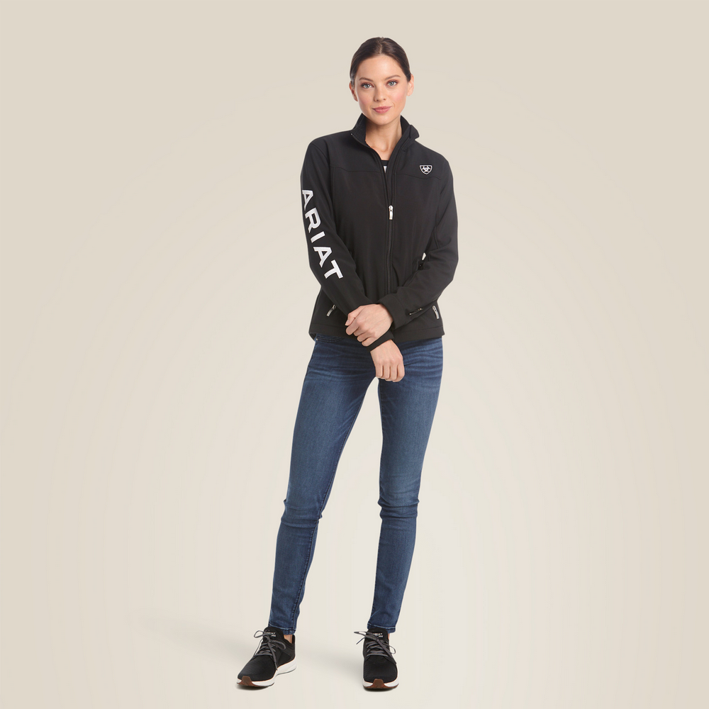 New Team Softshell Jacket - 001-Black | Ariat 10019206