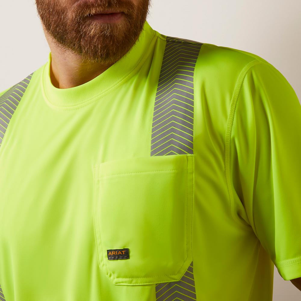 Rebar Hi-Vis Ansi T-Shirt - 700-Hi-Vis Yellow | Ariat 10039196