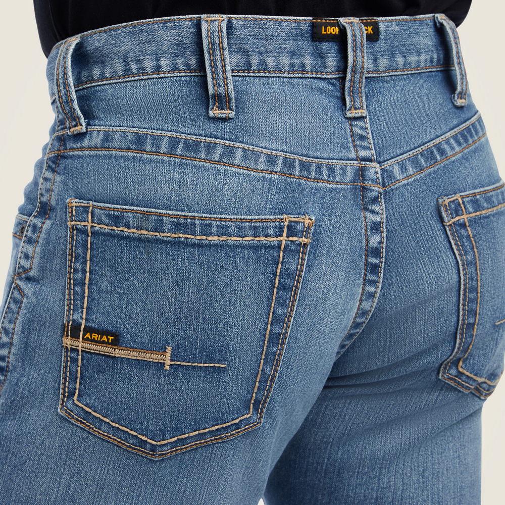 Rebar M4 Relaxed Durastretch Edge Boot Cut Jean - 400-Ventura | Ariat 10041087