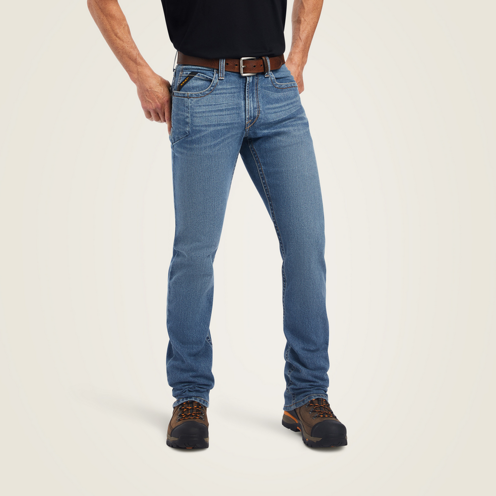 Rebar M4 Relaxed Durastretch Edge Boot Cut Jean - 400-Ventura | Ariat 10041087