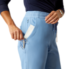 Nightingale Utility Stretch Scrub Pant - 400-Light Blue Heather | Ariat 10039951