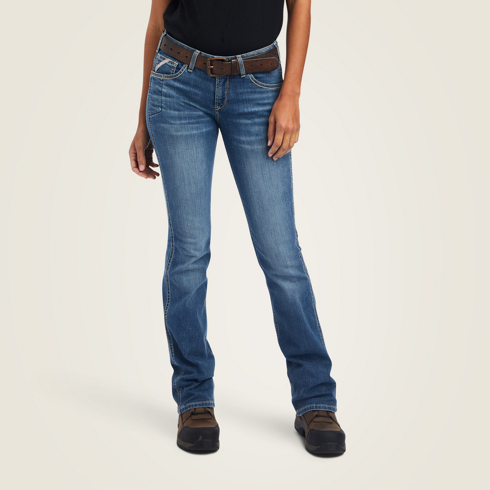 Rebar   Riveter Boot Cut Jean - 400-Malibu | Ariat 10041067