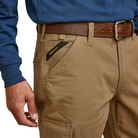 Rebar M4 Relaxed Made Tough Cargo Straight Pant - 250-Field Khaki | Ariat 10045379