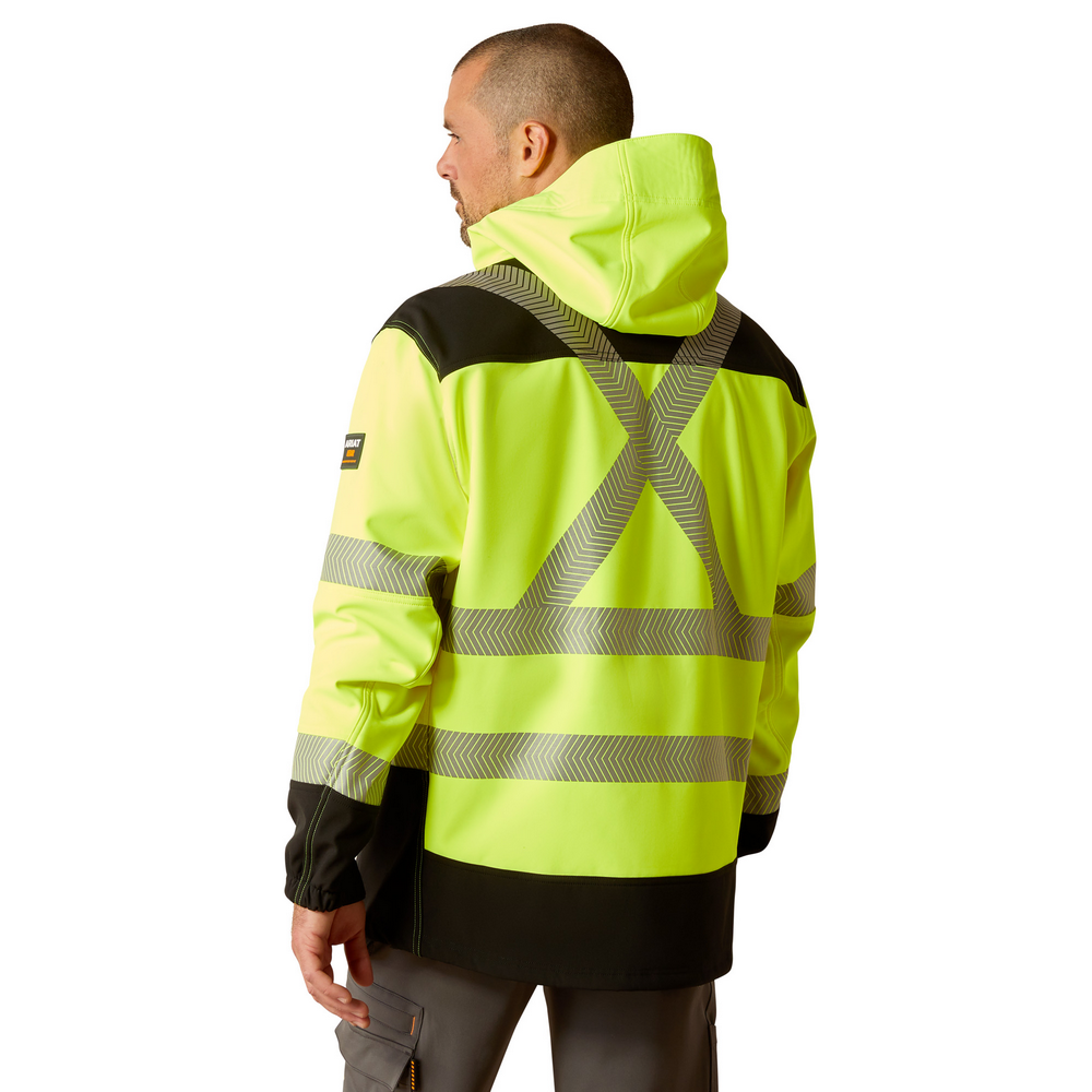 Rebar Hi-Vis Softshell   Jacket - 700-Hi-Vis Yellow | Ariat 10046407