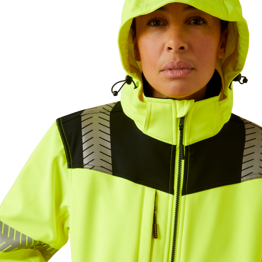 Rebar Hi-Vis Softshell   Jacket - 700-Hi-Vis Yellow | Ariat 10046381