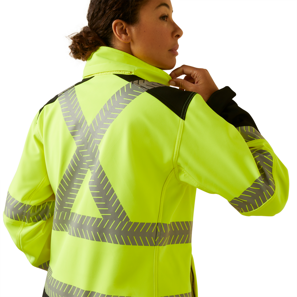 Rebar Hi-Vis Softshell   Jacket - 700-Hi-Vis Yellow | Ariat 10046381